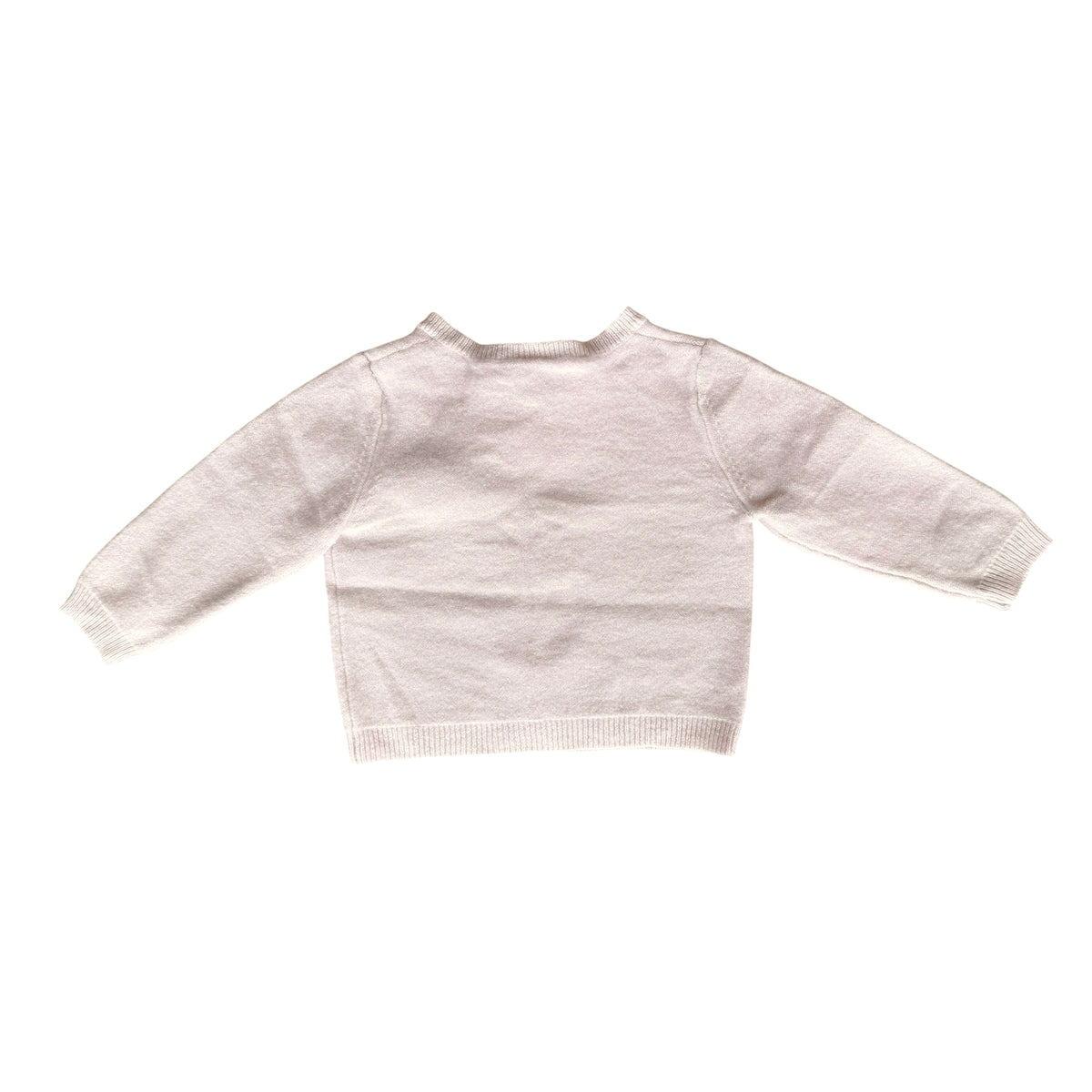 Cardigan rosa 100% cashmere Oscar et Valentine - 9/12 mesi