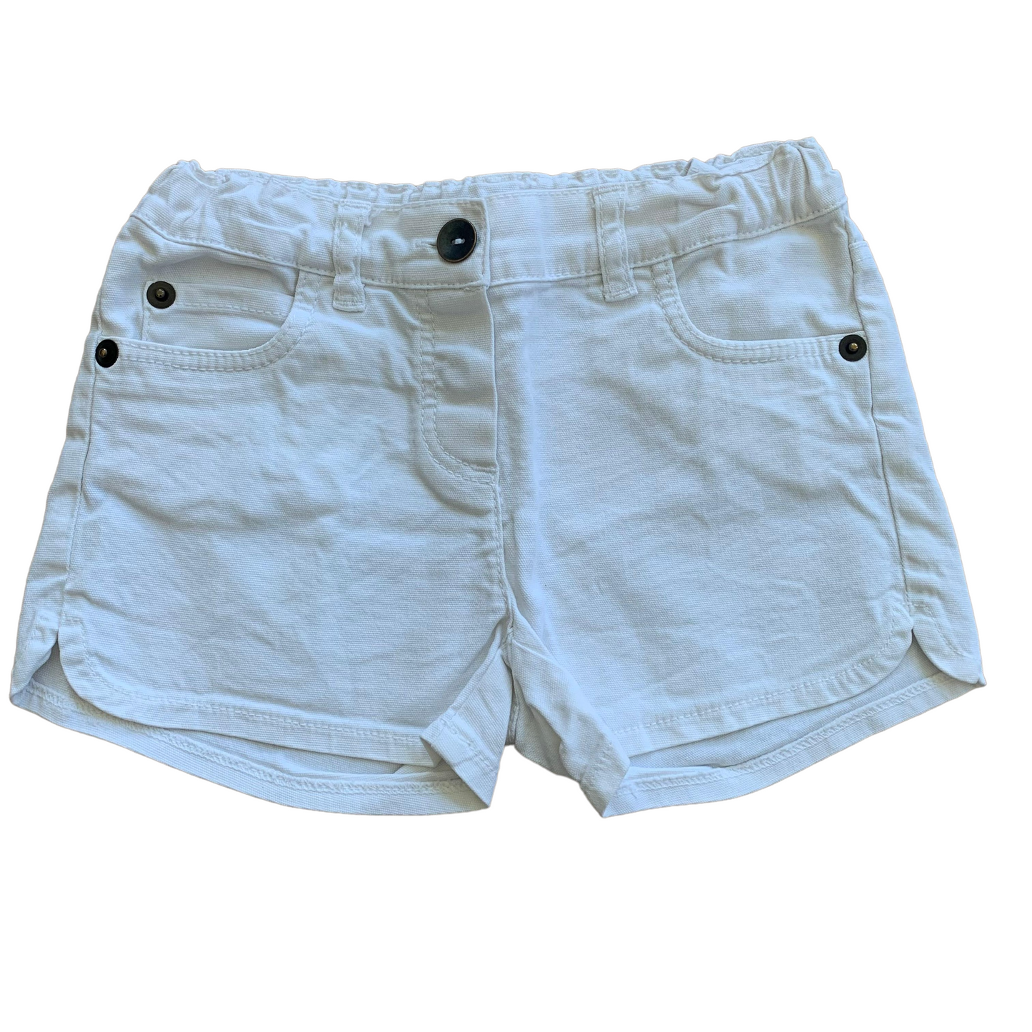 Pantaloncini cotone bianchi Babe & Tess - 5 anni