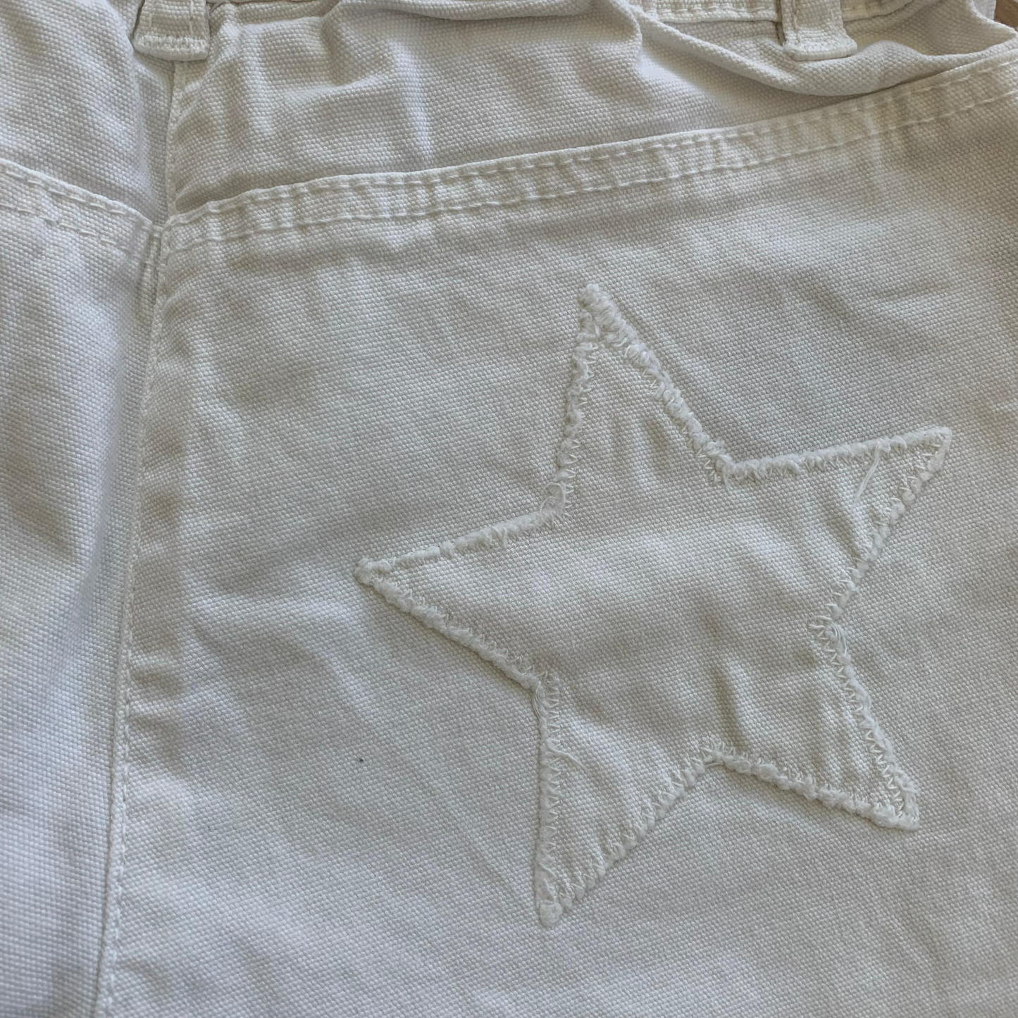 Pantaloncini cotone bianchi Babe & Tess - 5 anni
