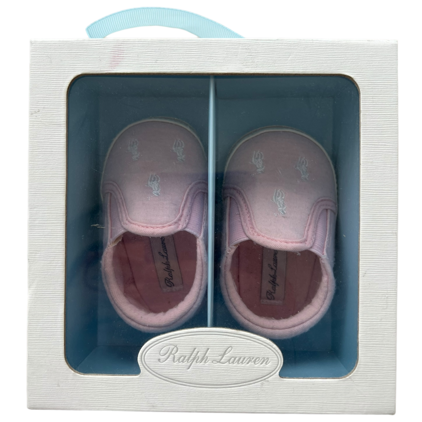 Scarpe Slip on Ralph Lauren rosa - numero 17