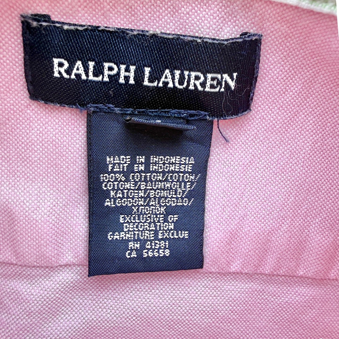 Camicia rosa bambina Ralph Lauren - 5 anni