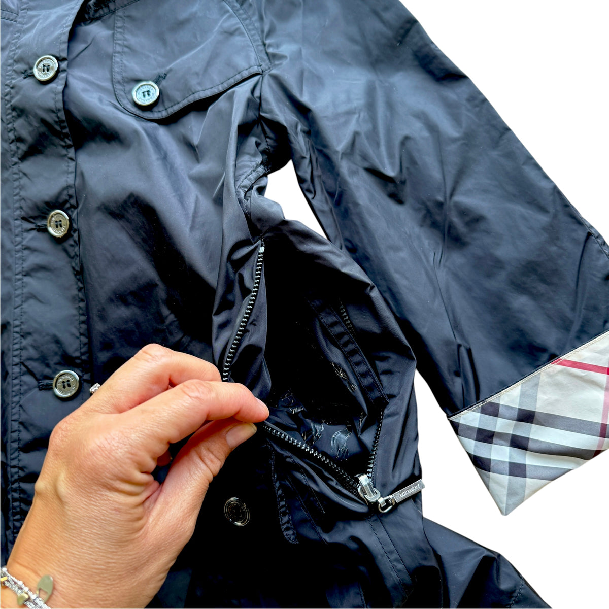 Trench leggero impermeabile Burberry - 8 anni