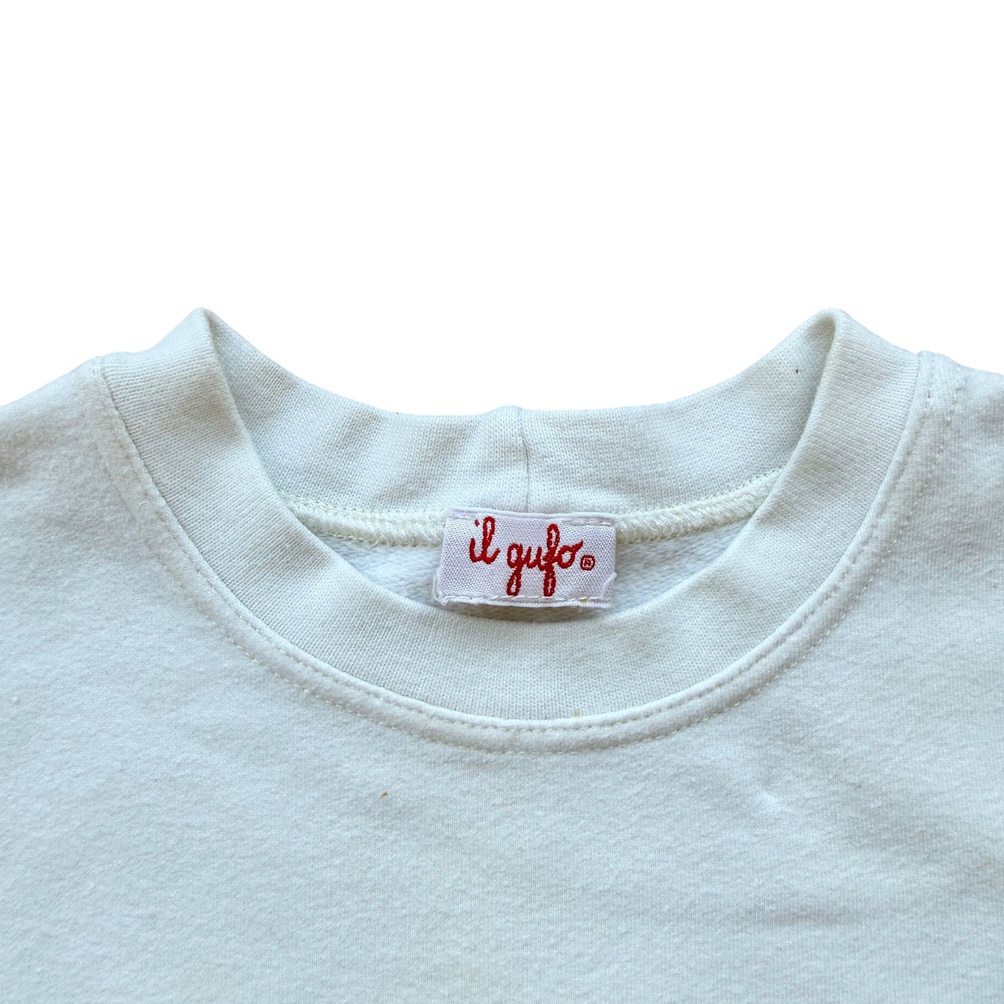 Felpa girocollo ricamata Il Gufo - 2/3 anni