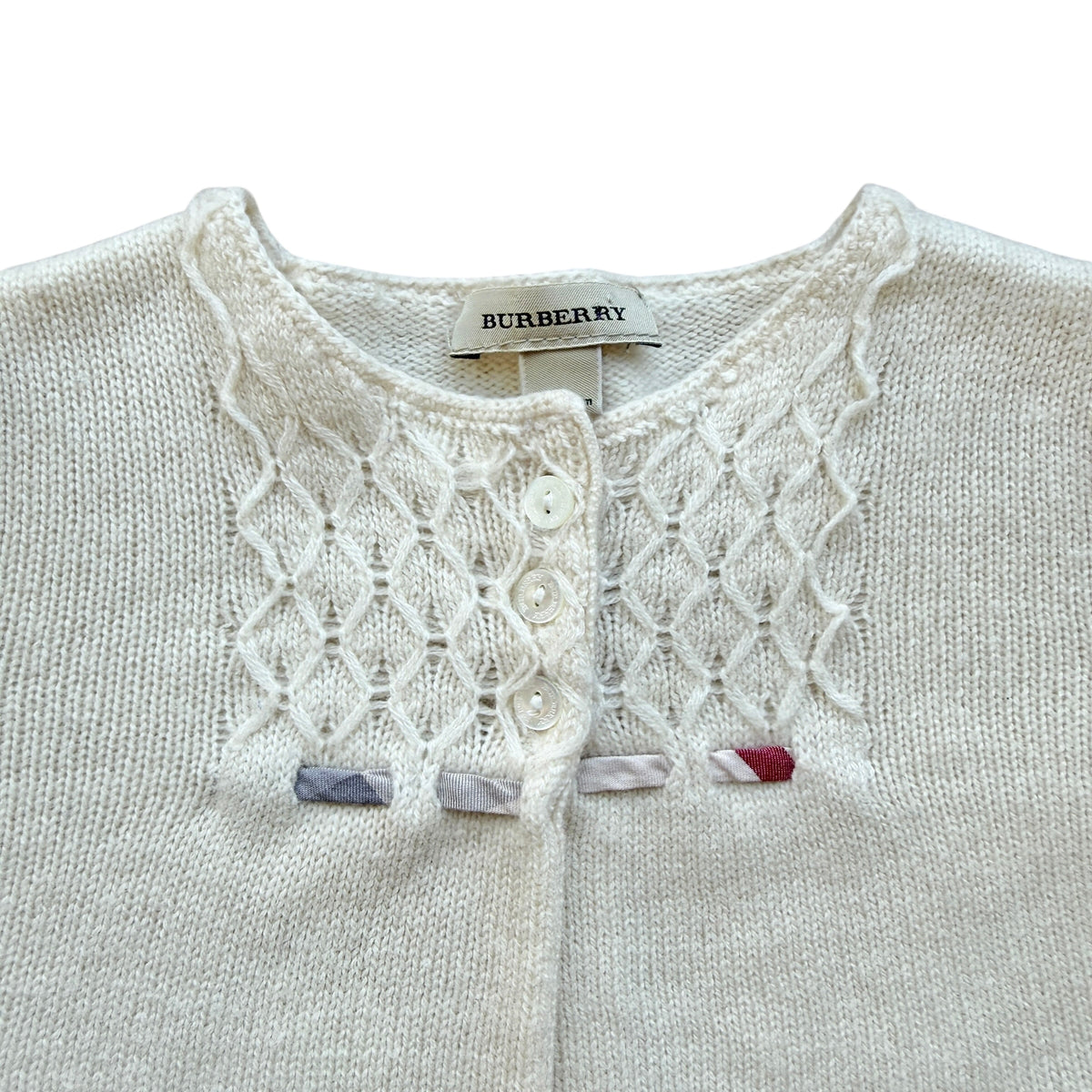 Cardigan coprispalle lana/angora Burberry - 4 anni