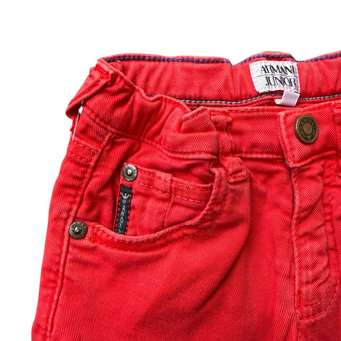 Jeans rossi Armani Junior - 3 anni