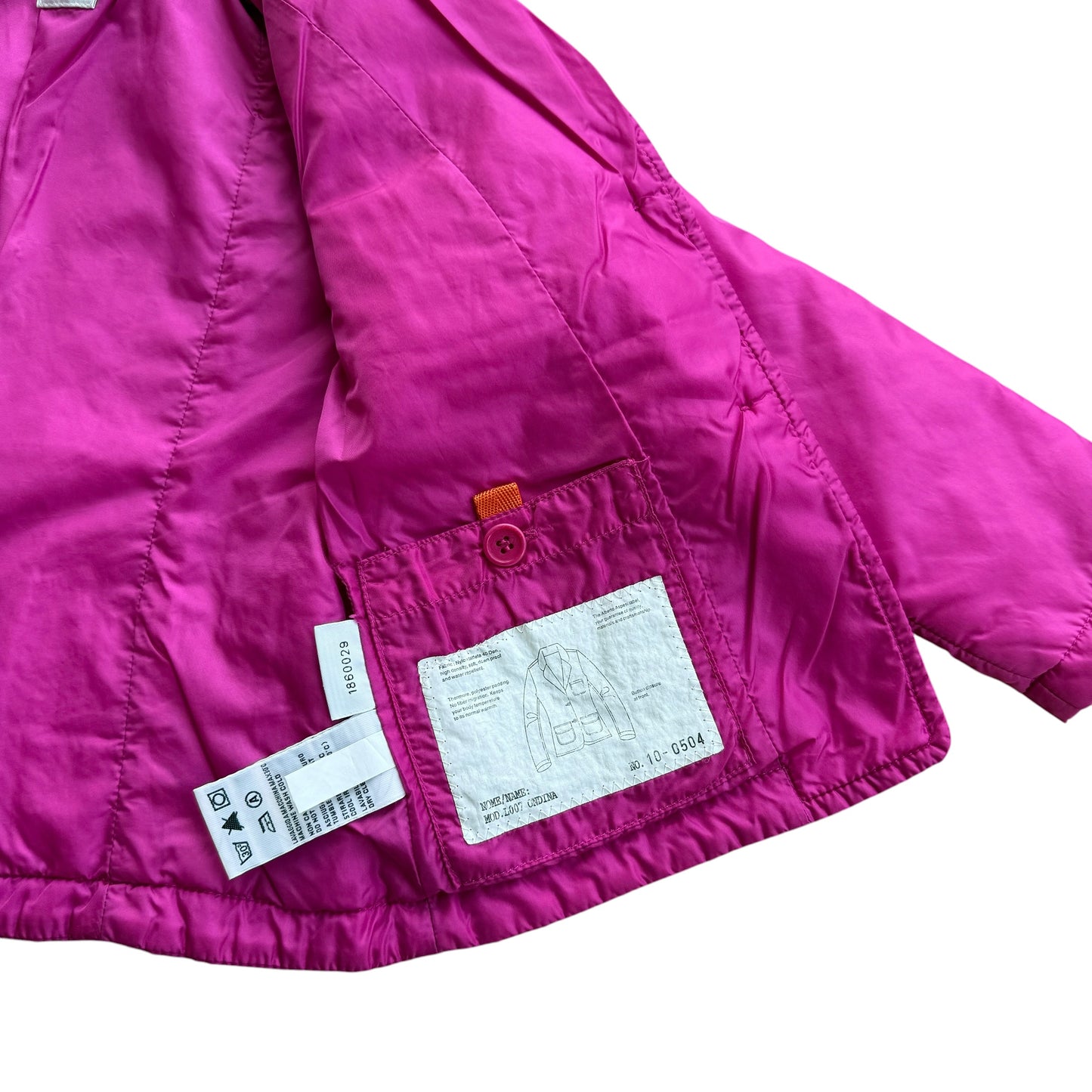 Giacca fucsia modello blazer Thermore Aspesi - 4 anni