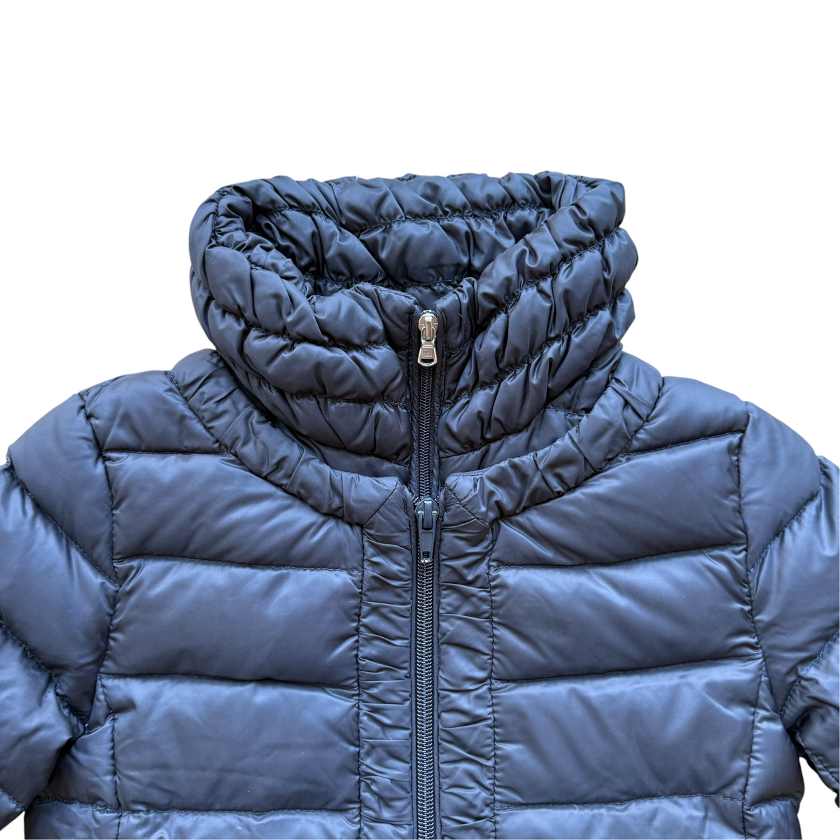 Moncler down jacket with logo on the back - 12/18 months