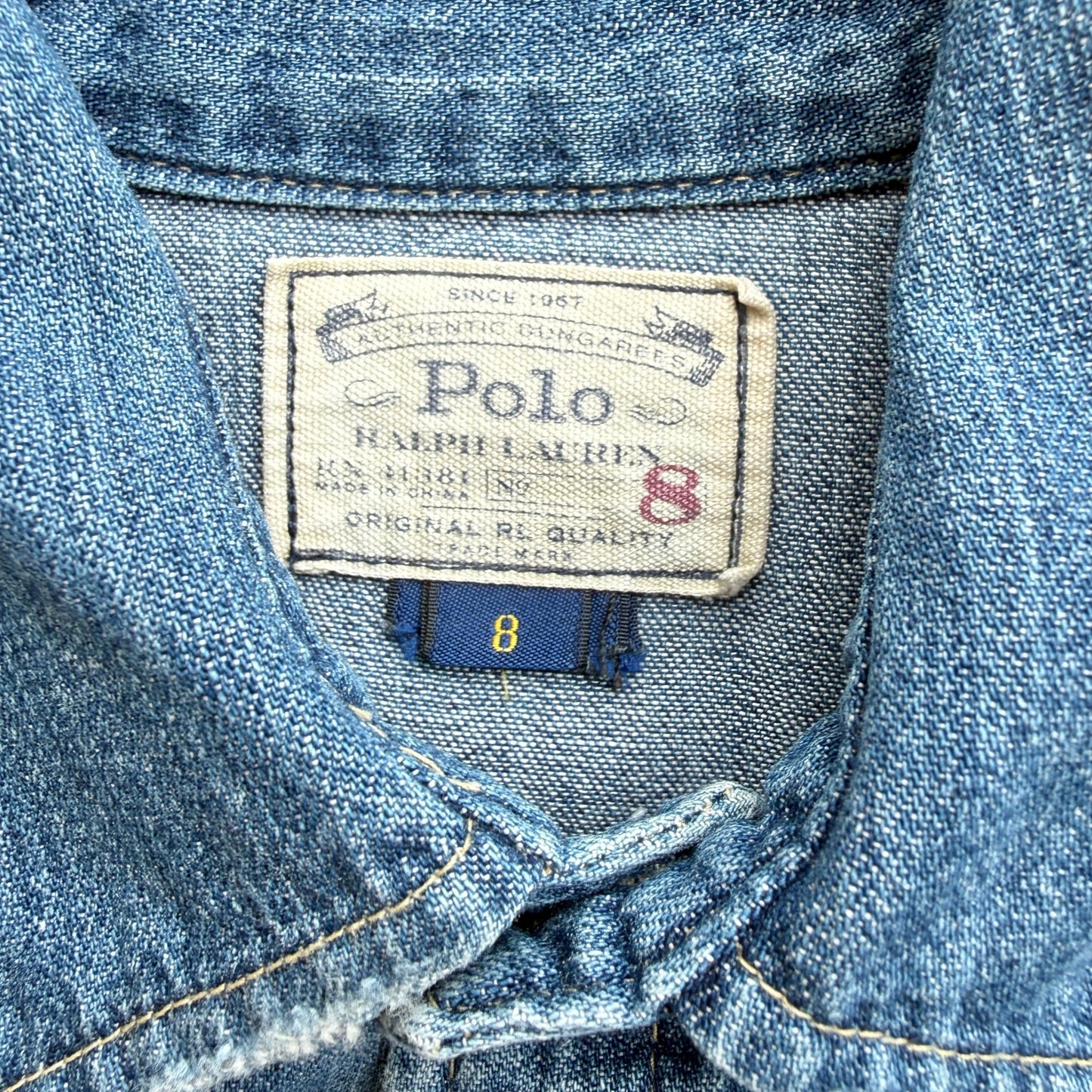 Camicia jeans Ralph Lauren - 8 anni