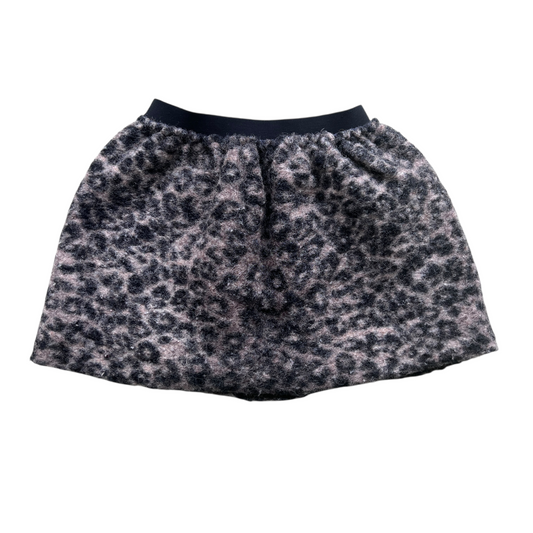 Gonna lana cotta leopardata DOUUOD - 3 anni