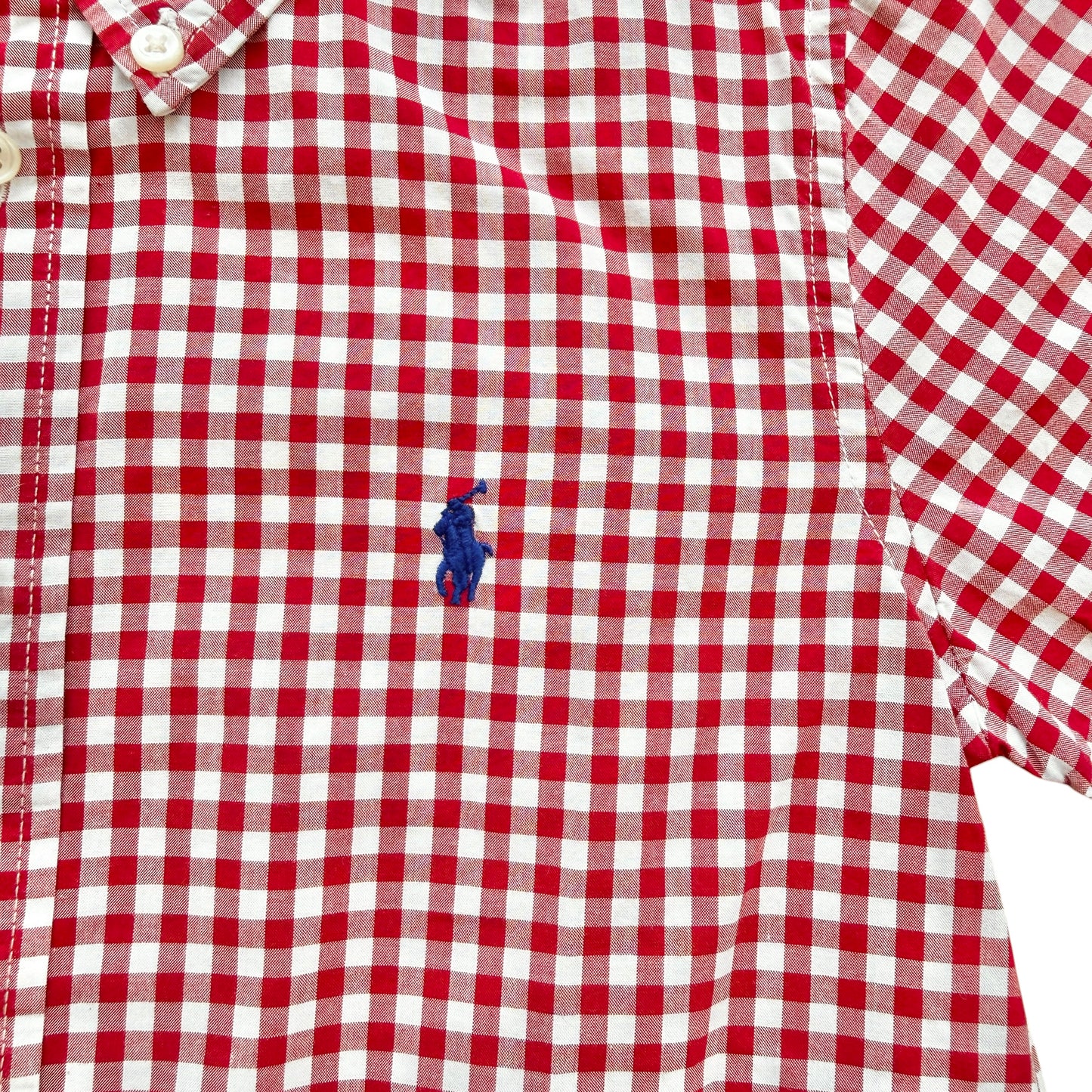 Camicia manica corta vichy Ralph Lauren - 5 anni