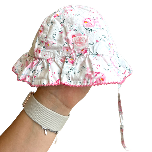 Cappellino alla pescatora in cotone Petit Bateau - 12/18 mesi