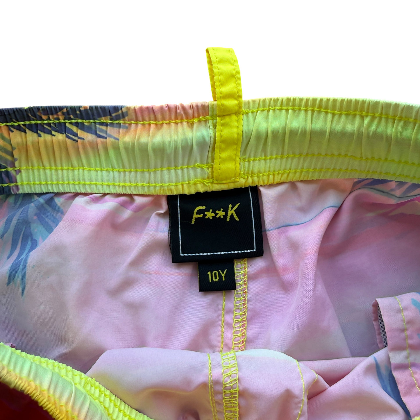 Pantaloncini mare F**K - 10 anni