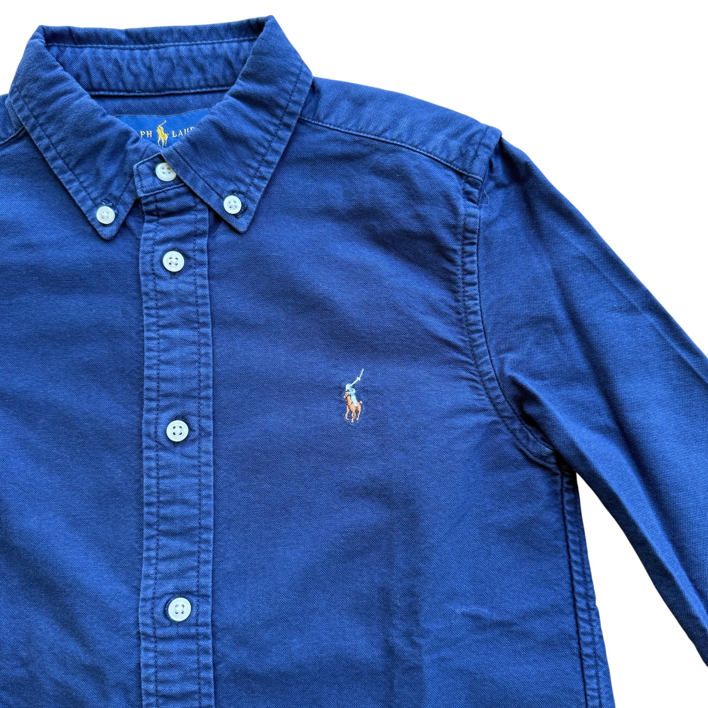 Camicia blu Ralph Lauren - 7 anni