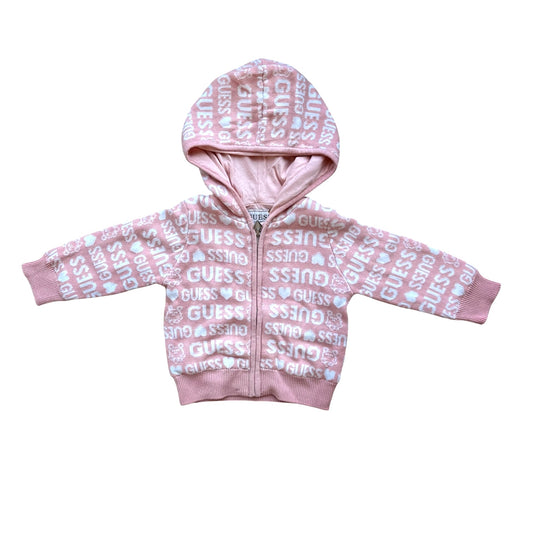 Cardigan cotone foderato Guess - 6/9 mesi