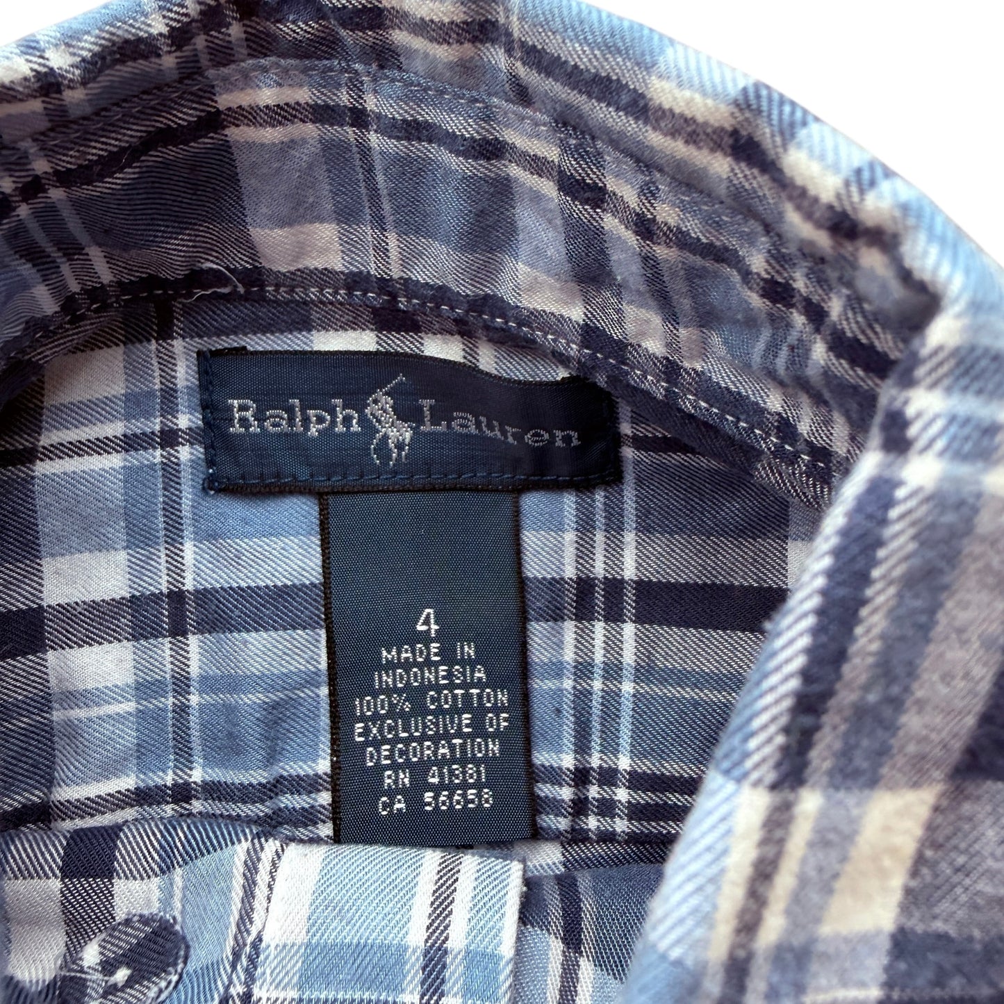 Camicia quadri Ralph Lauren - 4 anni