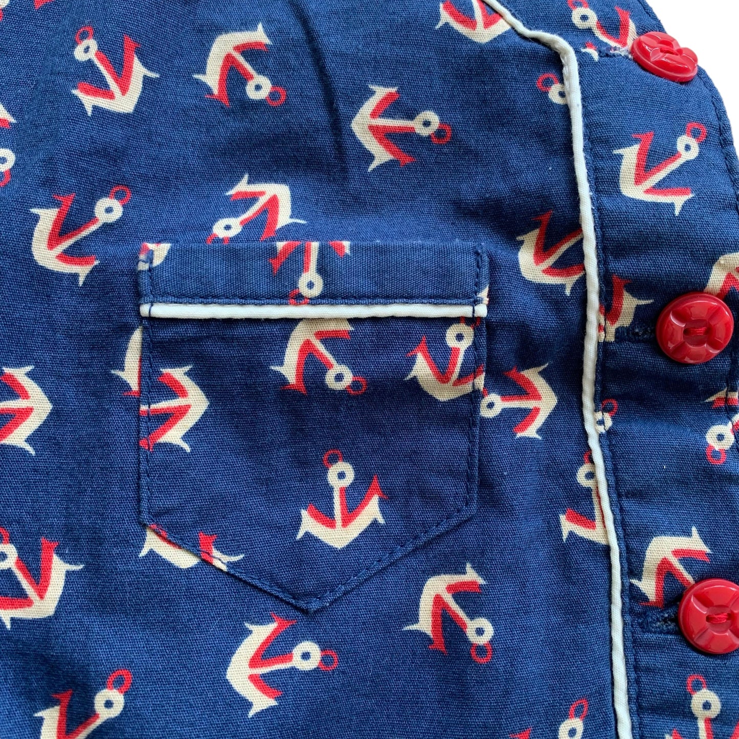 Salopette con ancore Ralph Lauren - 3 mesi