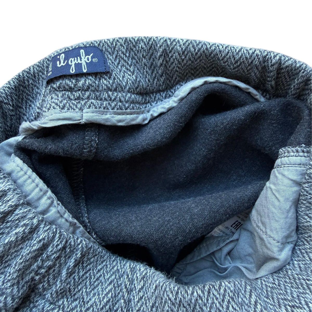 Pantaloni spigati caldo cotone invernali Il Gufo - 6 anni