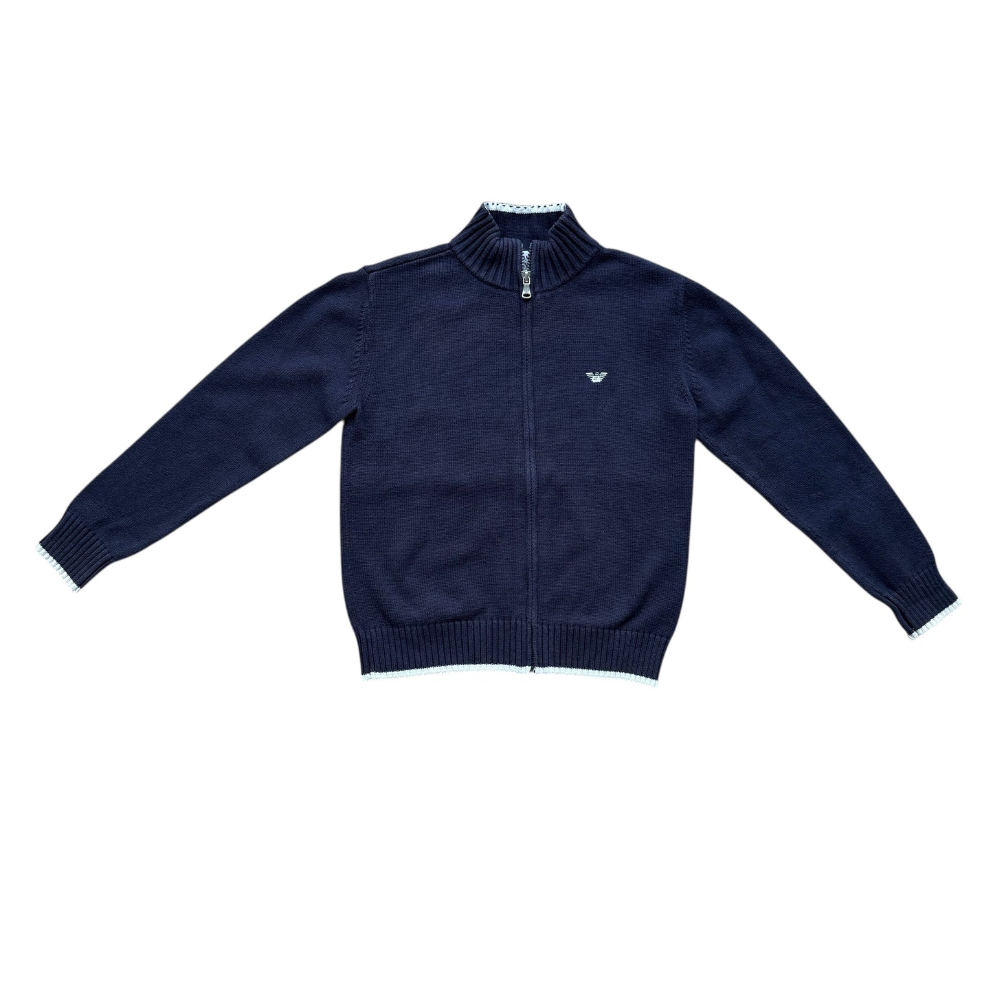 Cardigan full zip collo alto Armani - 10 anni