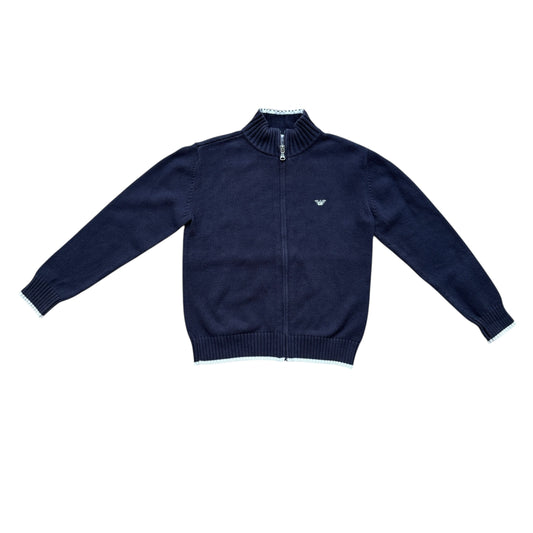 Cardigan full zip collo alto Armani - 10 anni