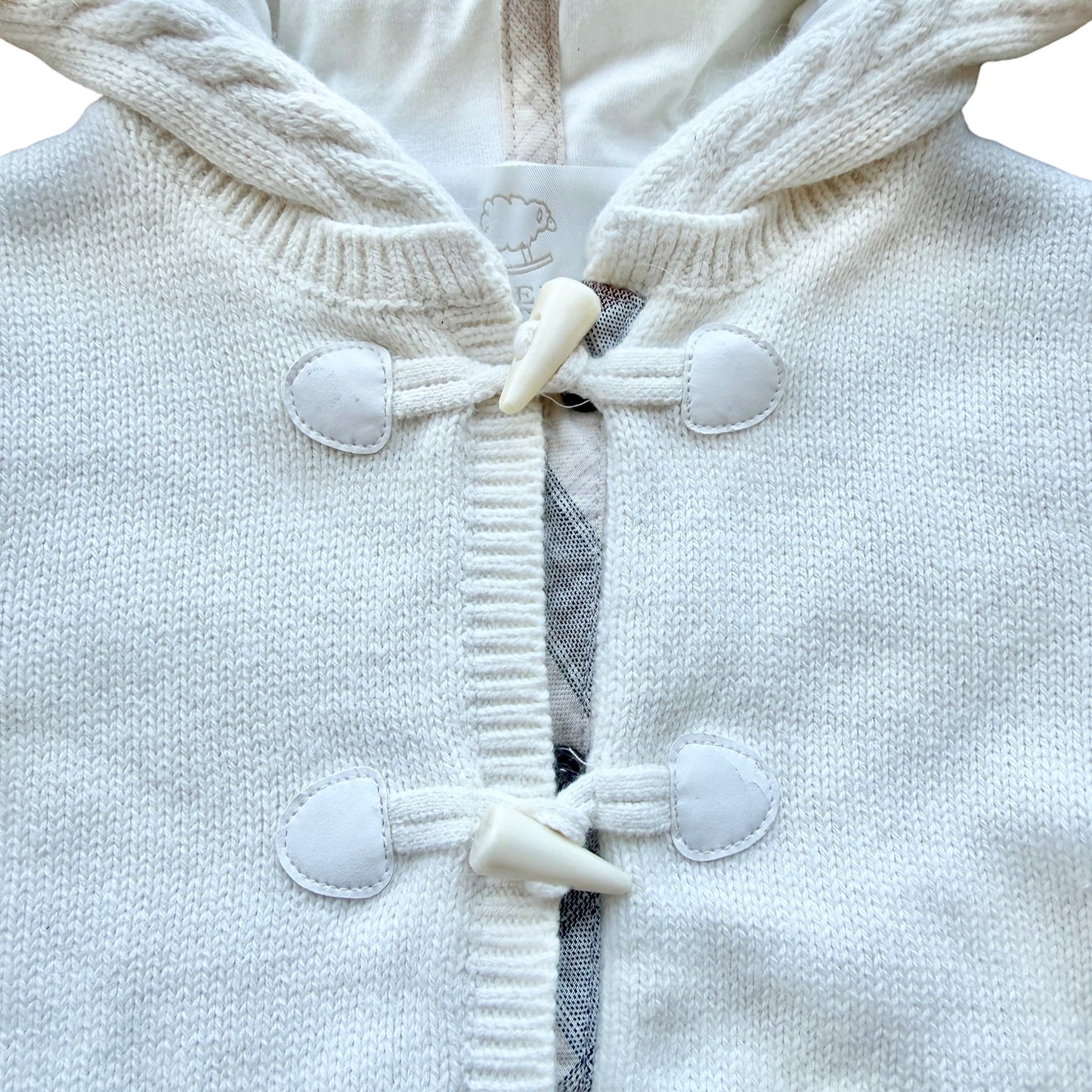 Cardigan con cappuccio Burberry - 9 mesi