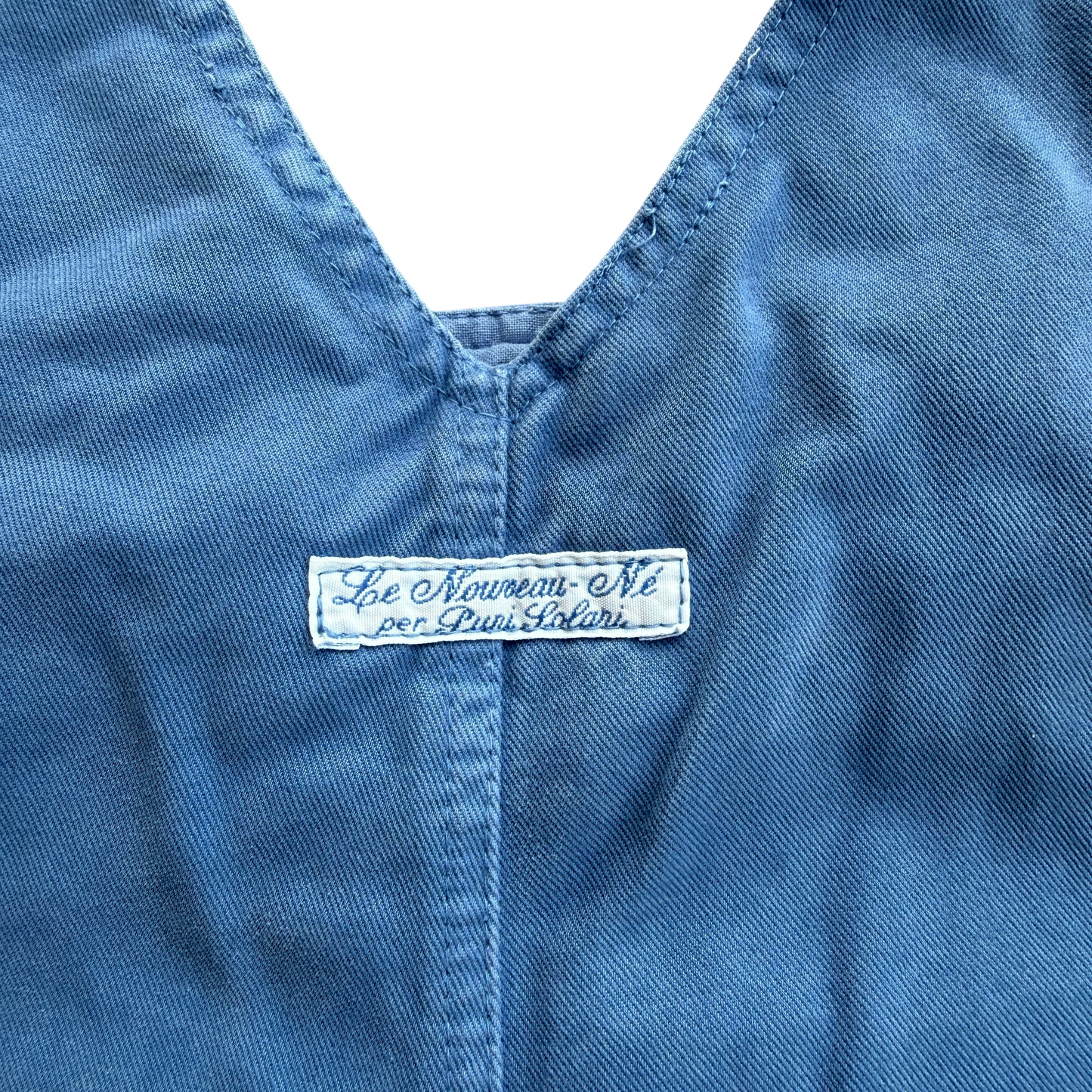 Le Nouveau Nè denim overalls - 6 months