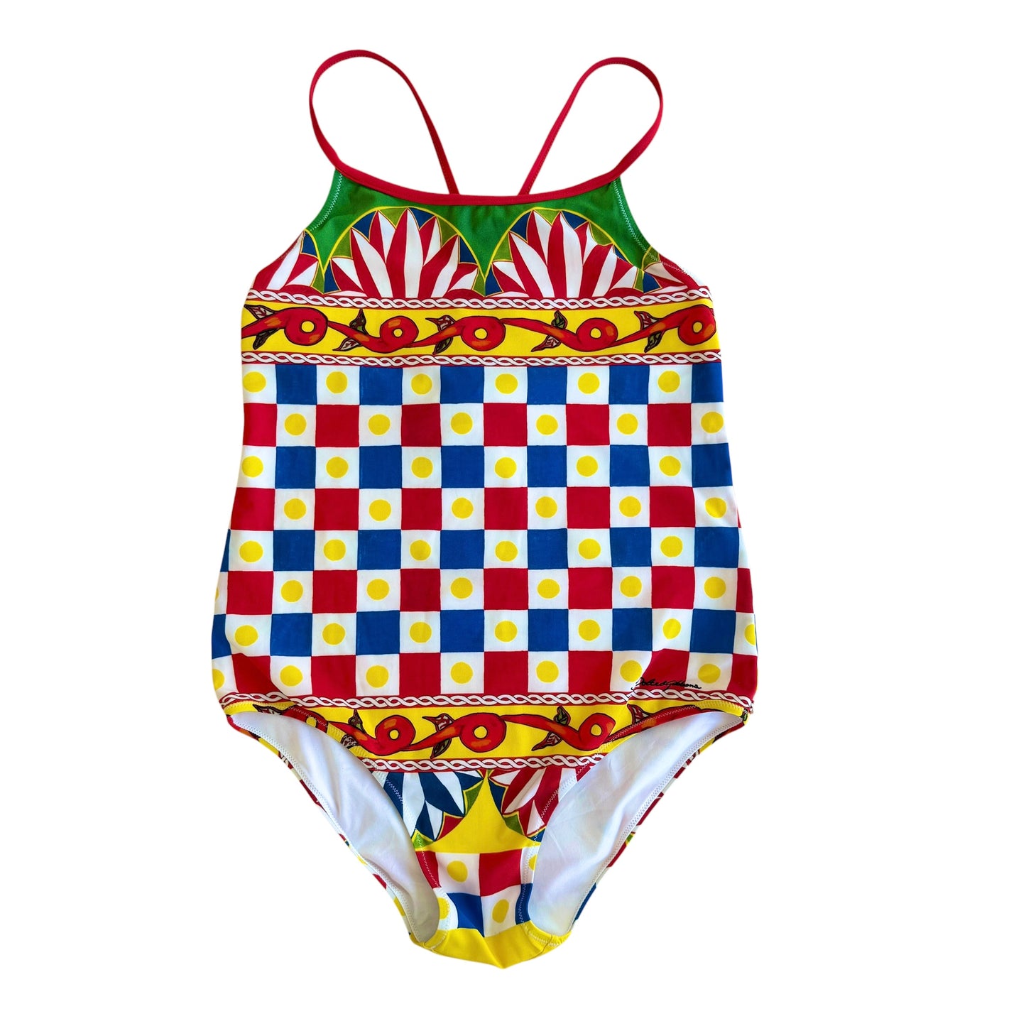 Costume Intero Carretto Siciliano Dolce&Gabbana - 8 Anni