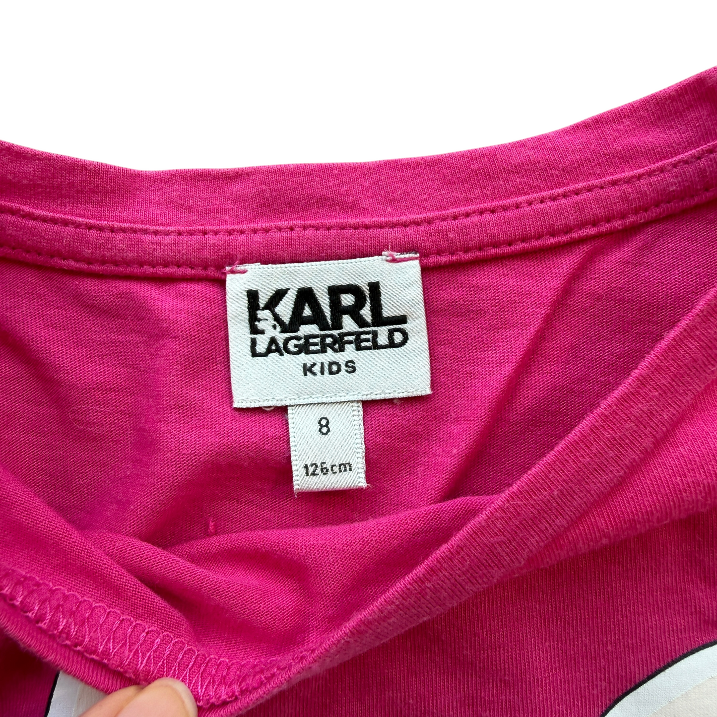 Abito fucsia Karl Lagerfeld - 7/8 anni