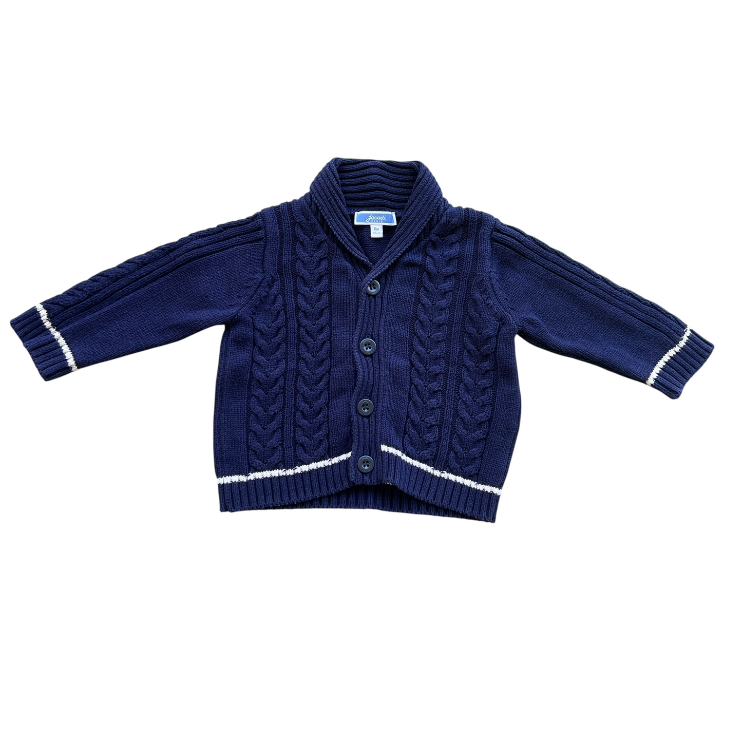 Cardigan colletto risvolto Jacadi - 6 mesi