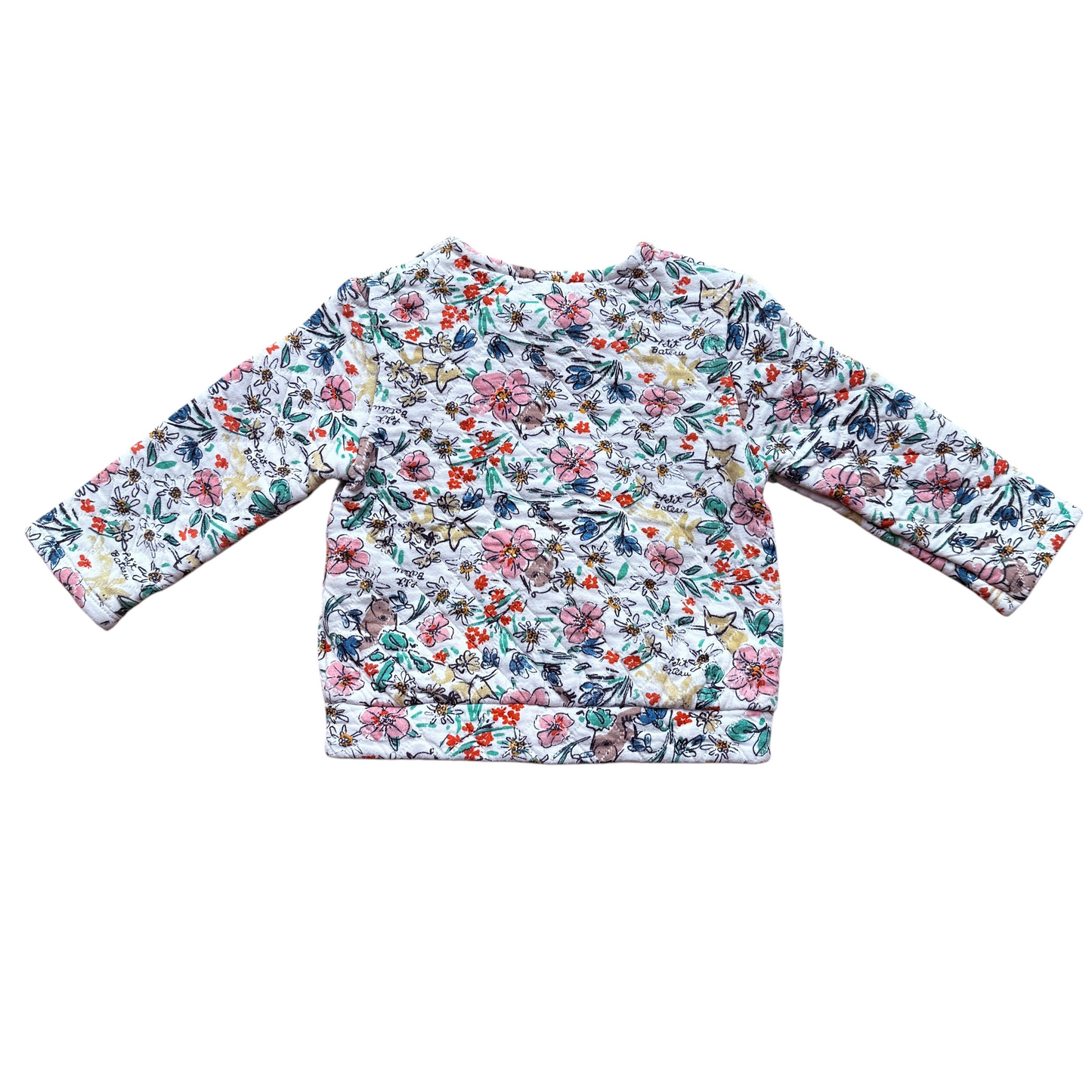 Set Felpa e due paia di pantaloni Petit Bateau - 24 mesi