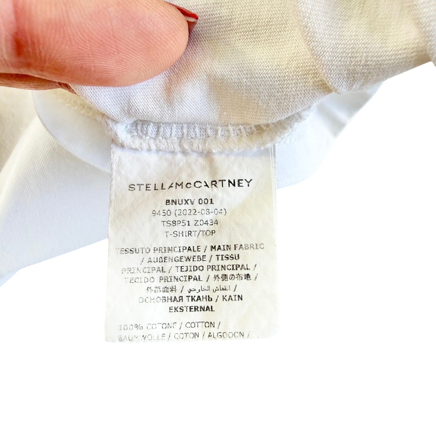 T-shirt stampa popcorn Stella McCartney - 4 anni