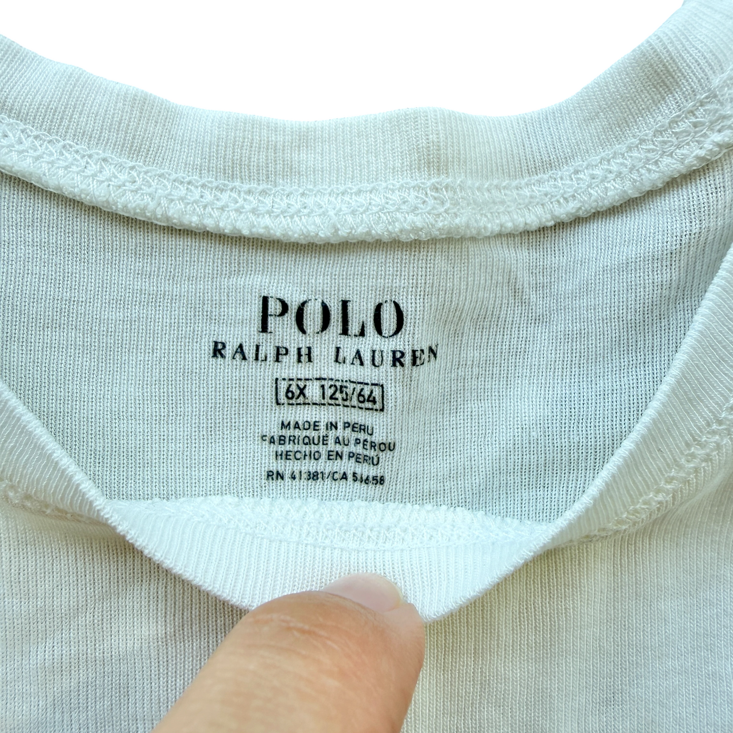 T-shirt cotone modal Polo Ralph Lauren - 6/7 anni￼
