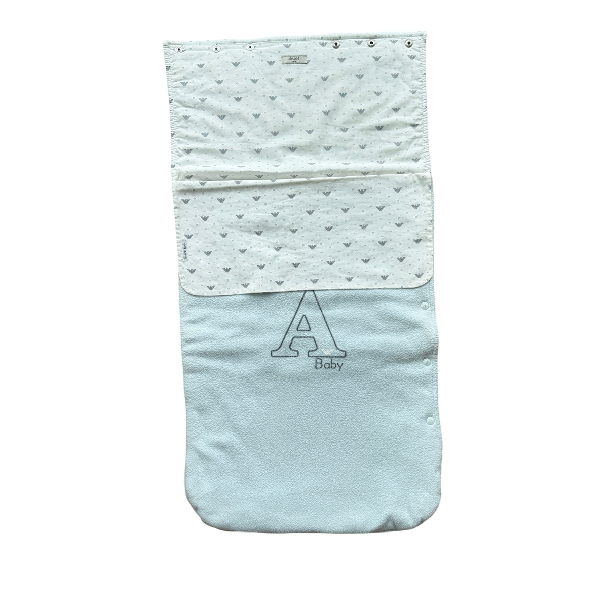 Sacco Nanna in Pile Azzurro Armani Baby - 0/6 Mesi