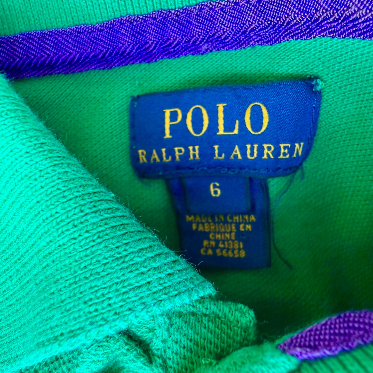 Polo manica corta con rouches Polo Ralph Lauren - 6 anni