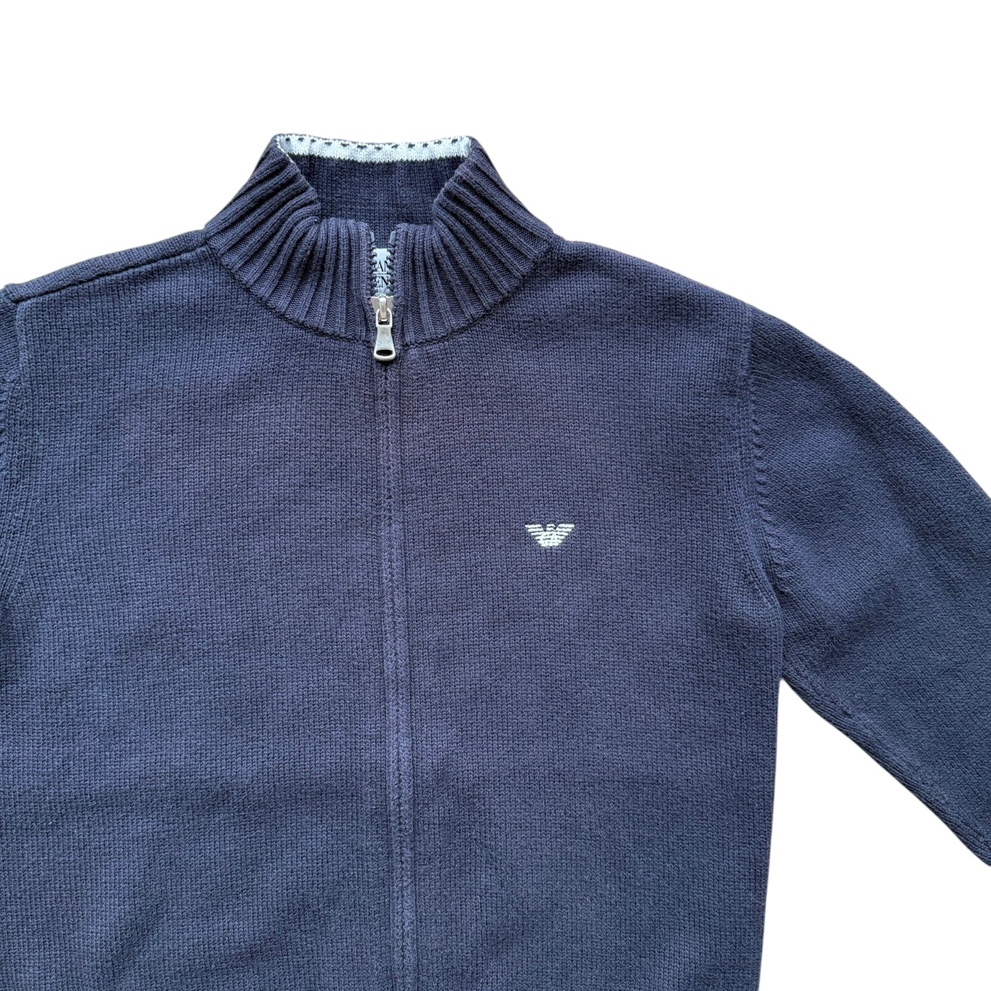 Cardigan full zip collo alto Armani - 10 anni
