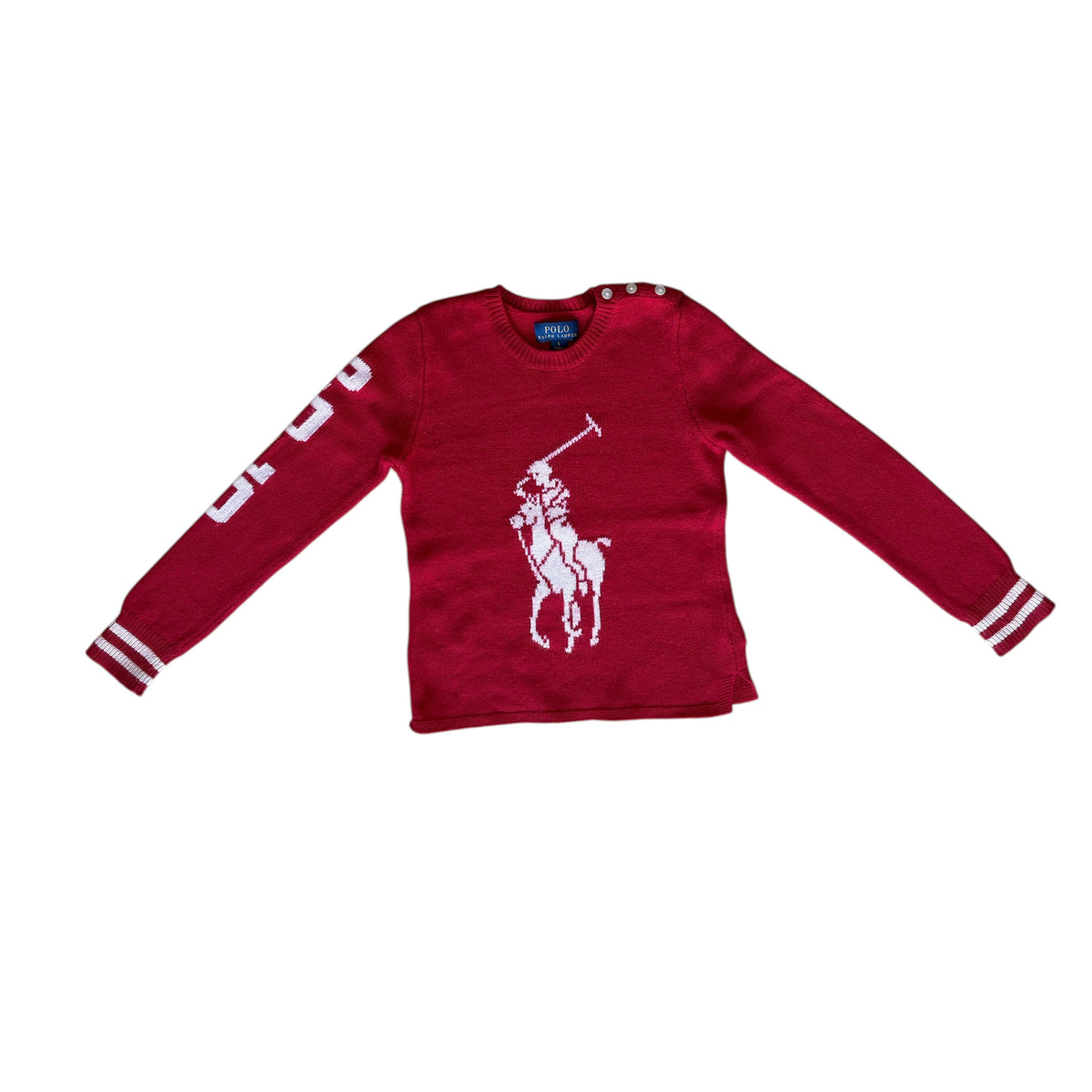 Maglione rosso Polo Ralph Lauren - 6 anni