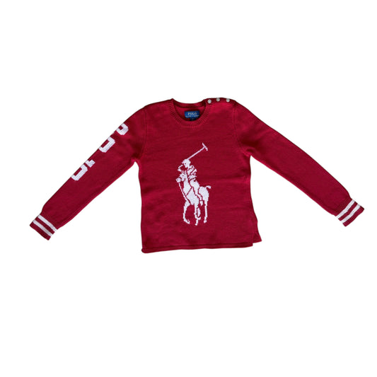 Maglione rosso Polo Ralph Lauren - 6 anni