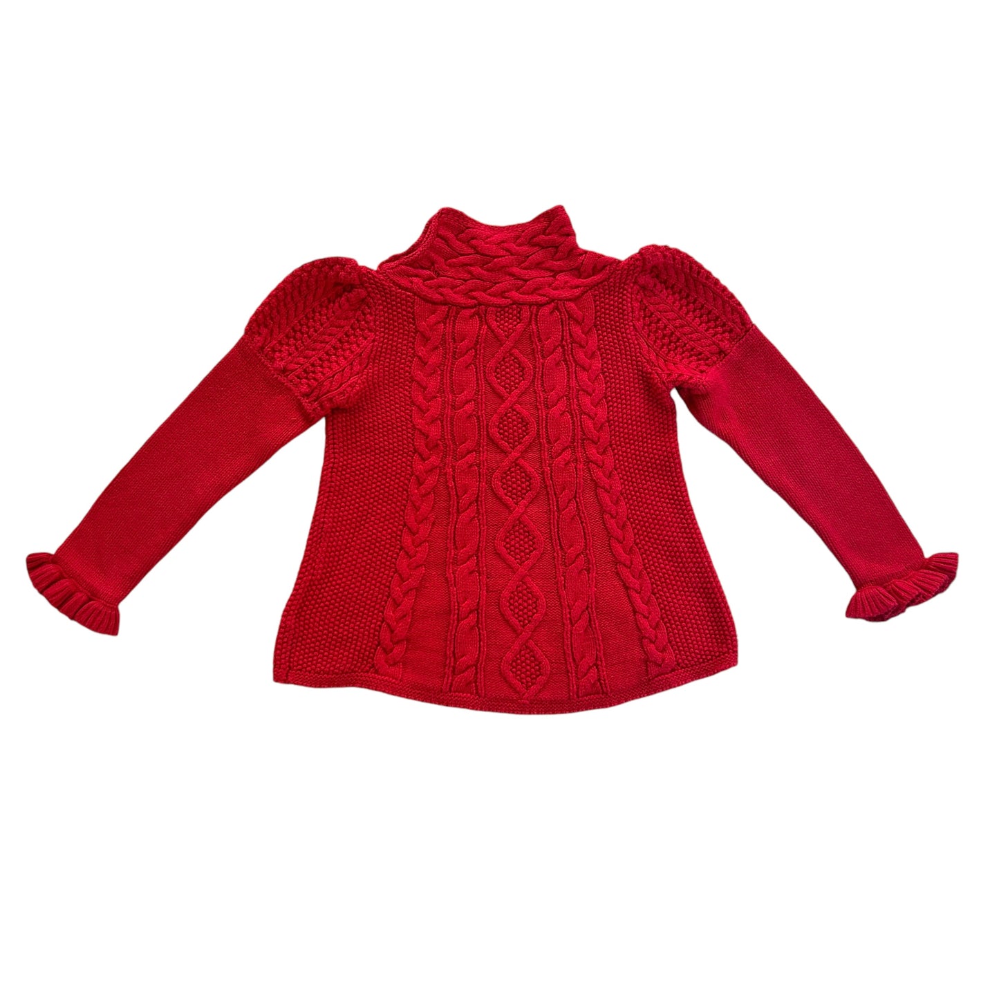Maglione cotone collo alto lavorato Ralph Lauren - 5/6 anni