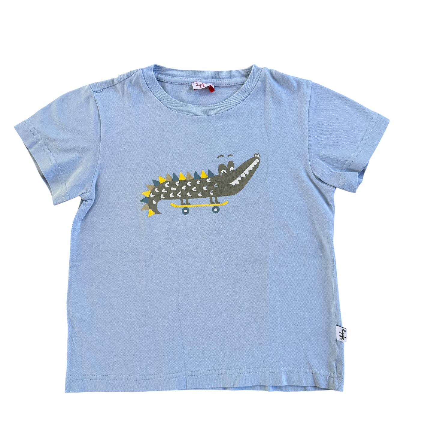 T-shirt stampa coccodrillo Il Gufo - 36 mesi