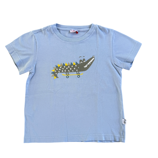T-shirt stampa coccodrillo Il Gufo - 36 mesi