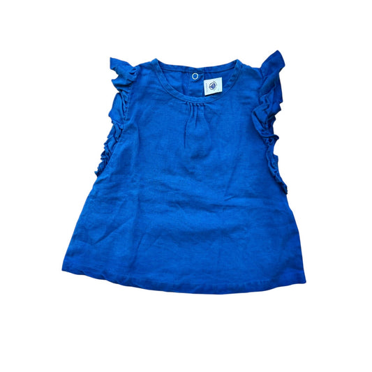 Blusa senza maniche 100% lino Petit Bateau - 5 anni