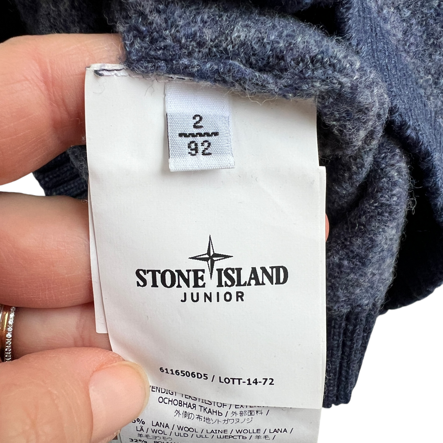 Maglione misto lana melange Stone Island - 2 anni