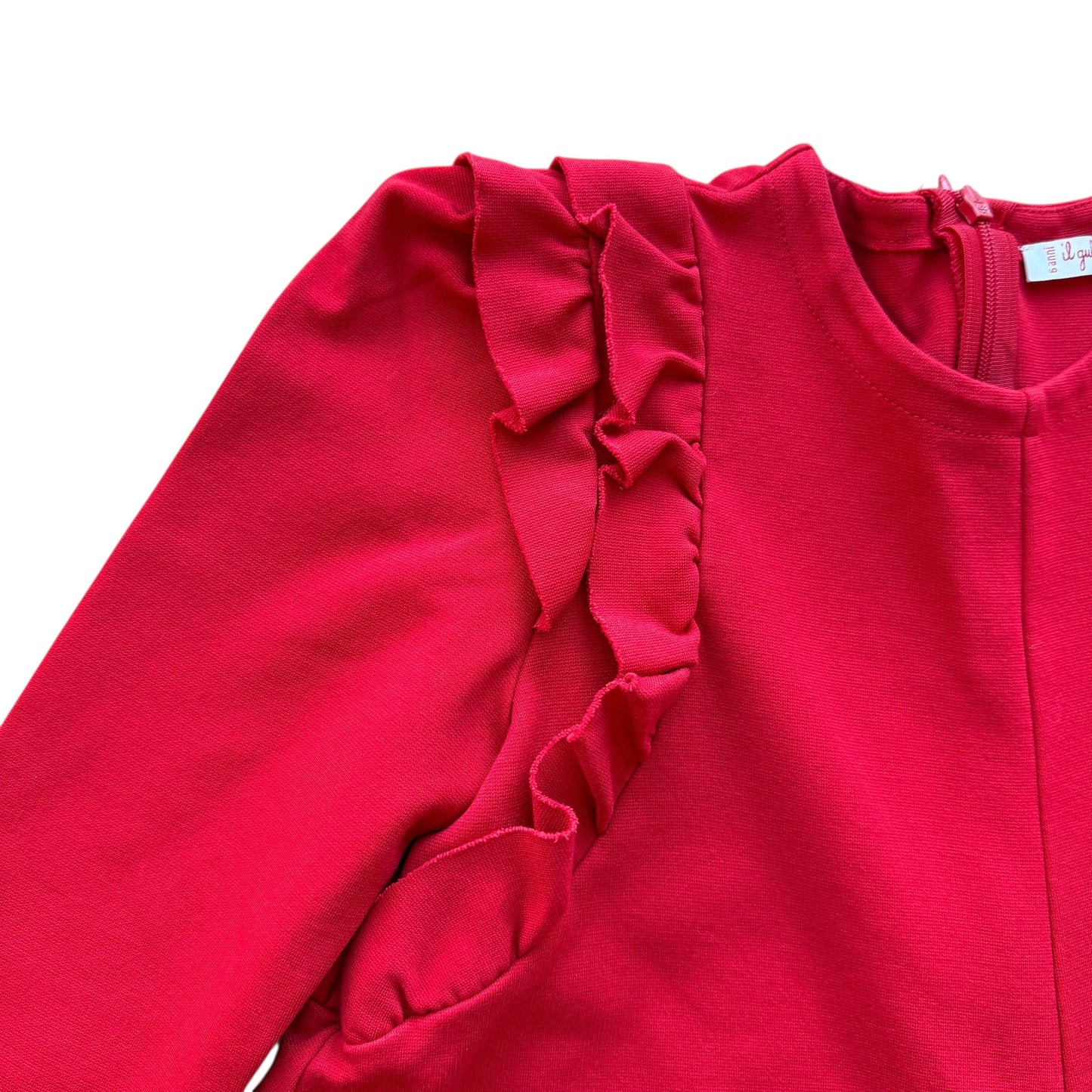 Abito rosso Il Gufo - 6 anni