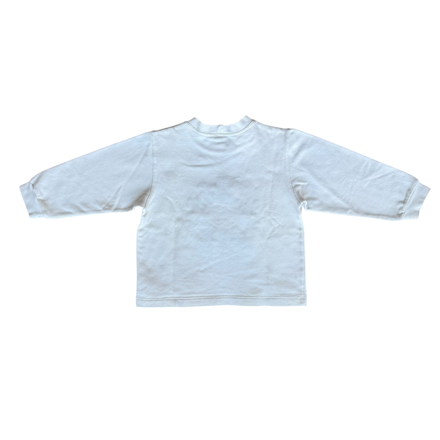 Felpa girocollo ricamata Il Gufo - 2/3 anni