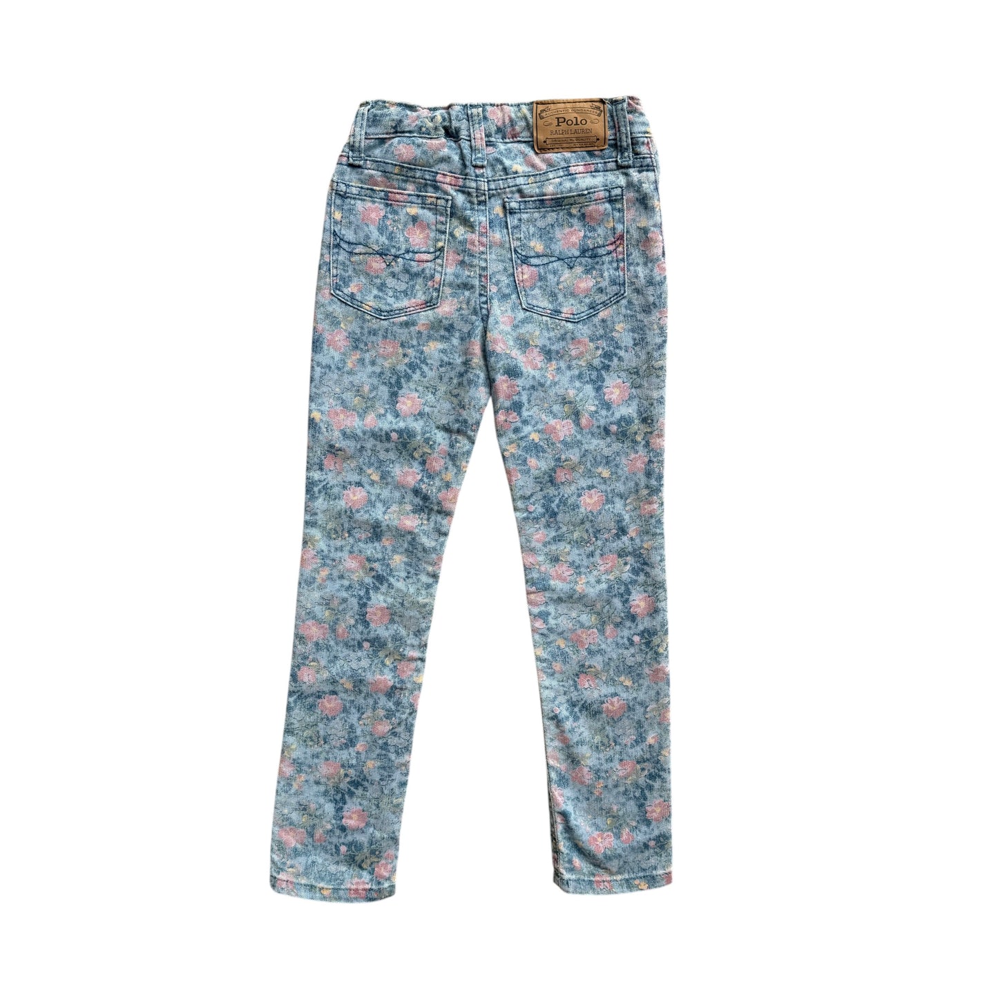 Jeans fiori mod. Bowery skinny Polo Ralph Lauren - 6 anni
