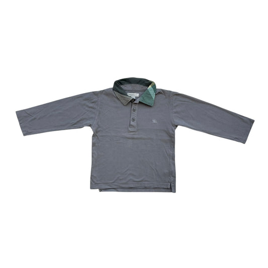 Polo manica lunga Burberry - 4 anni
