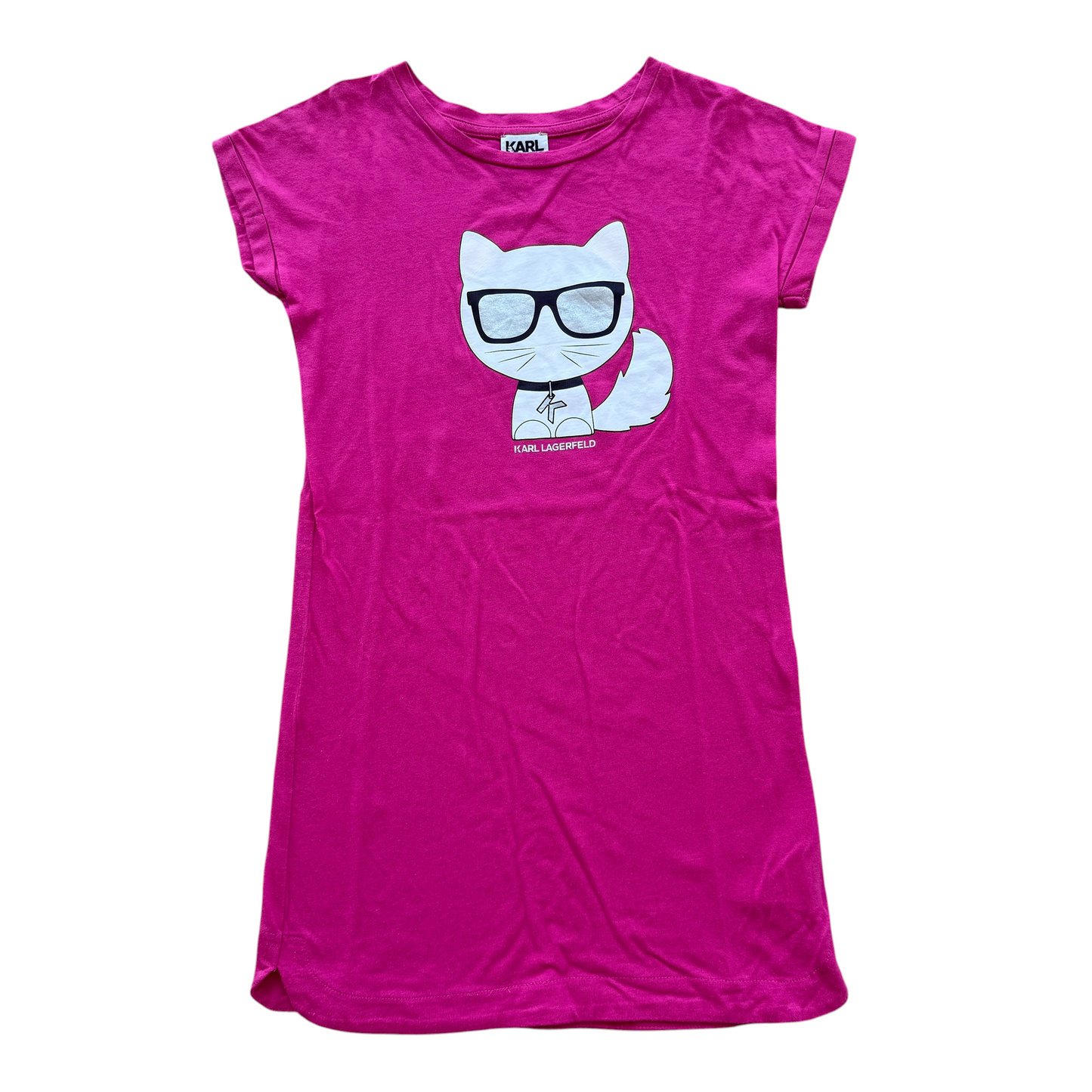 Abito fucsia Karl Lagerfeld - 7/8 anni