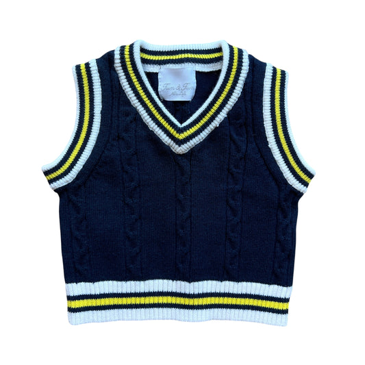 Gilet trecce cotone Fun&Fun - 0/1 mesi