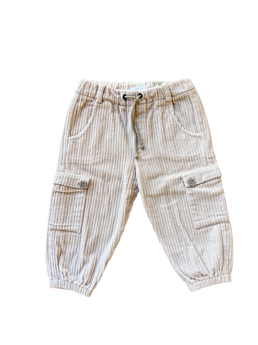 Pantaloni cargo velluto Coccodè - 18 mesi