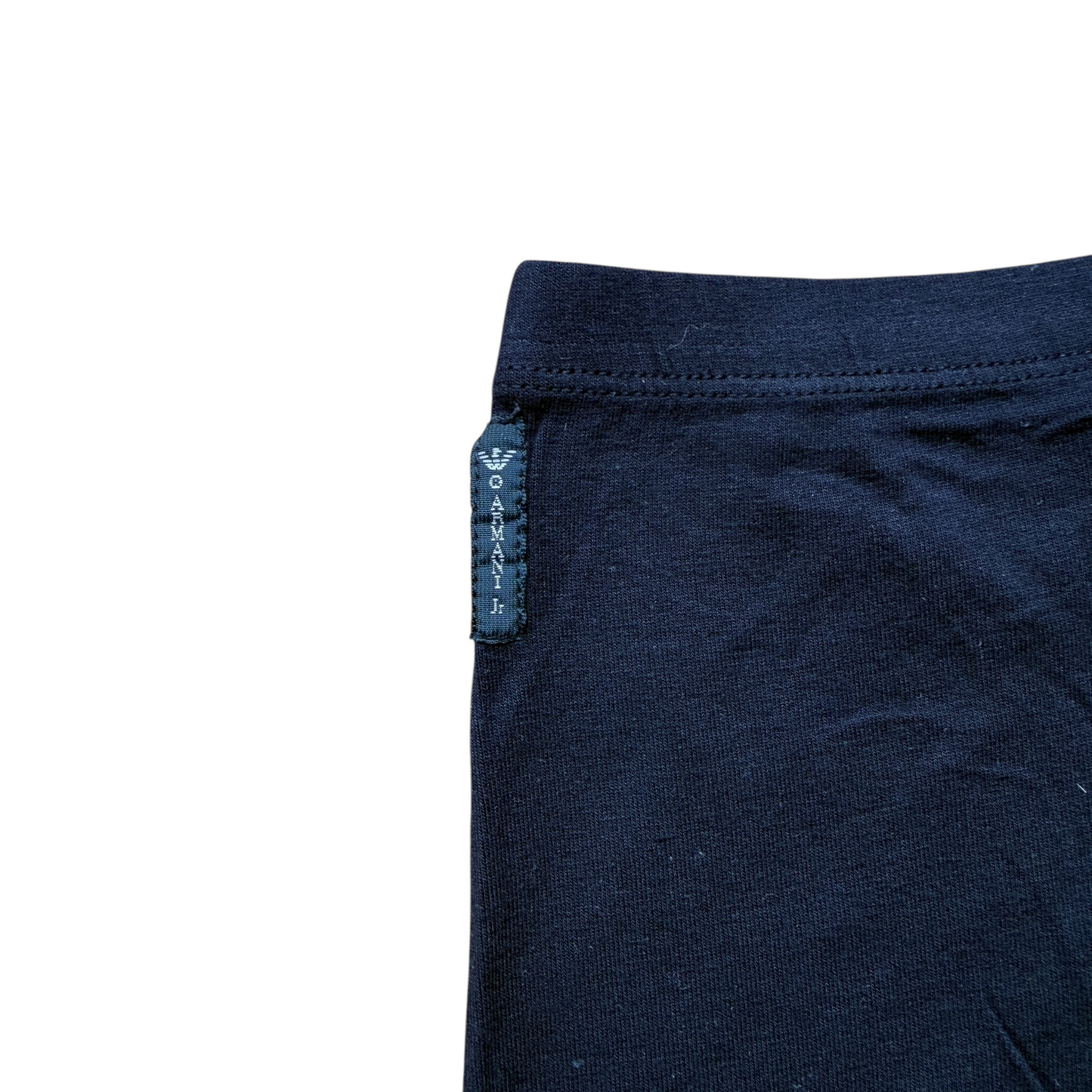 Leggings blu logo argento Armani Junior - 8 anni