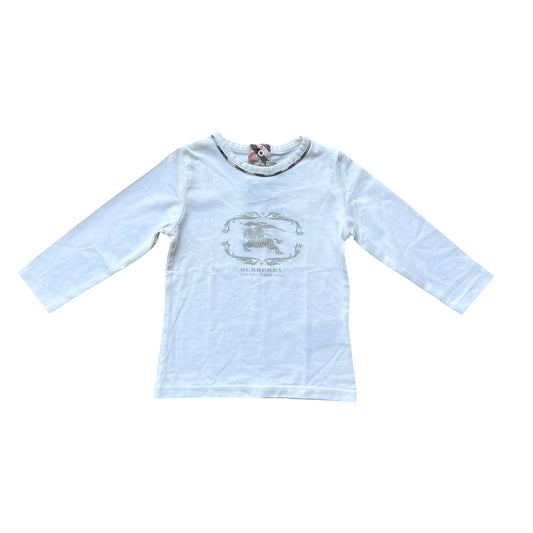 Maglia manica lunga Burberry - 9 mesi